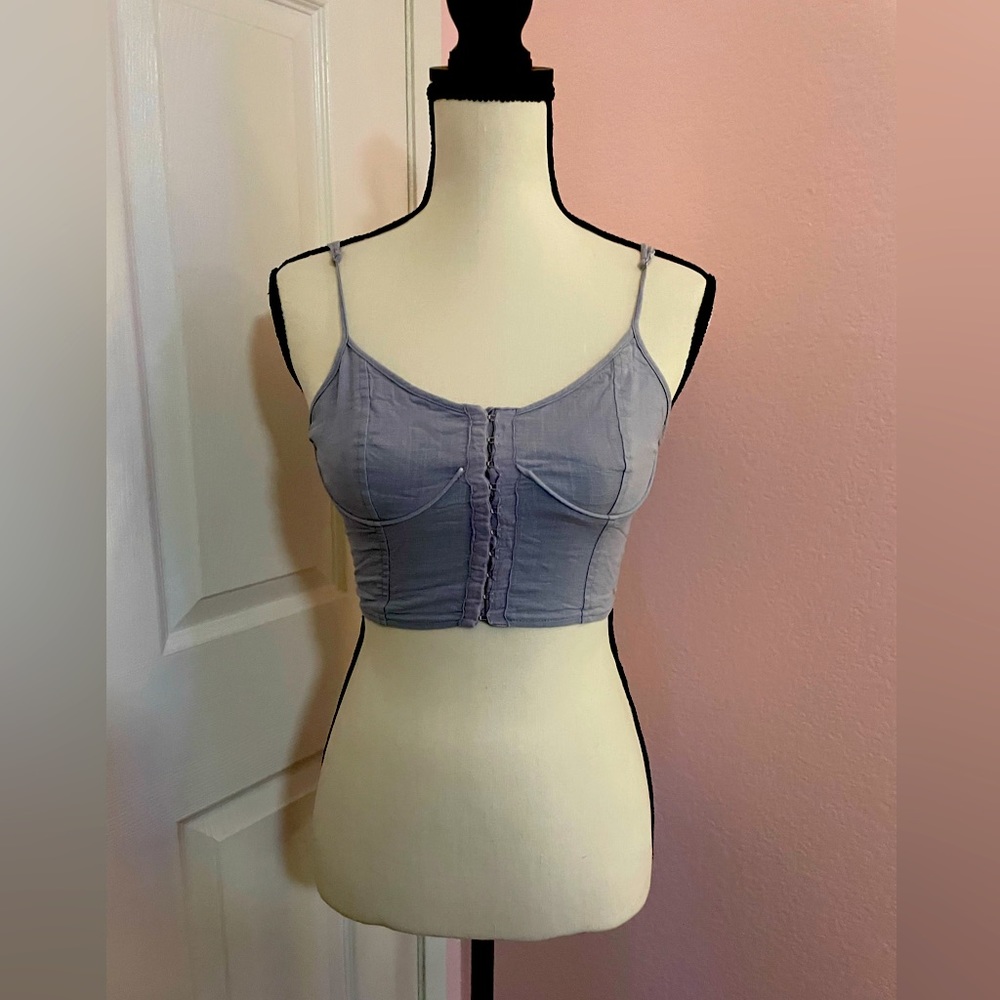 Corset crop top, size S, brand full tilt